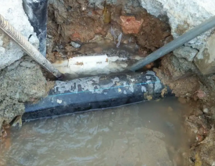 彭水测漏水之水管漏水